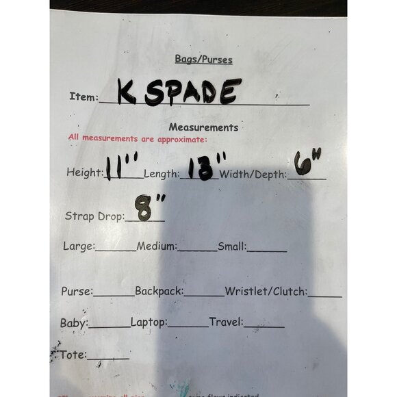 Authentic Kate Spade NY Southport Avenue Cameron Gray Leather Handbag - Picture 12 of 12